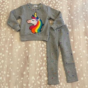 Lola and the Boys Happy Unicorn Rainbow Gem Set 4T / 4